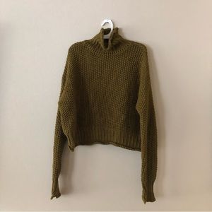 Knit Turtleneck Sweater